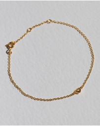 SAINT VALENTINE - Mini Heart Bracelet - Gold