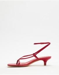 Dazie - Mikayla Strappy Kitten Heels