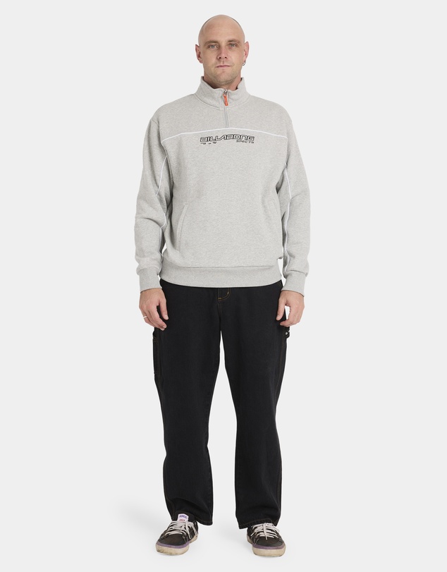 Billabong - Mens Spec 73 1/4 Zip Mock Neck Fleece Top