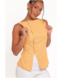 Petal & Pup - Kalyssa Asymmetrical Vest - Mango