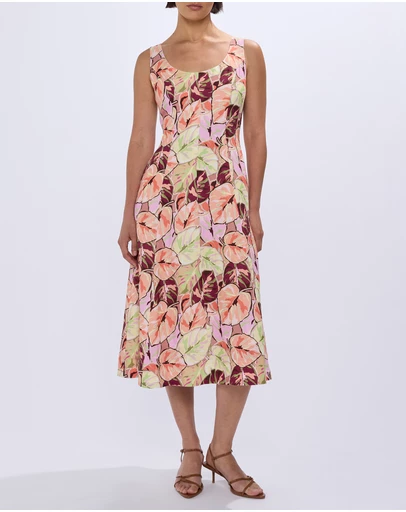 Marcs - Plant Touch This Midi Dress