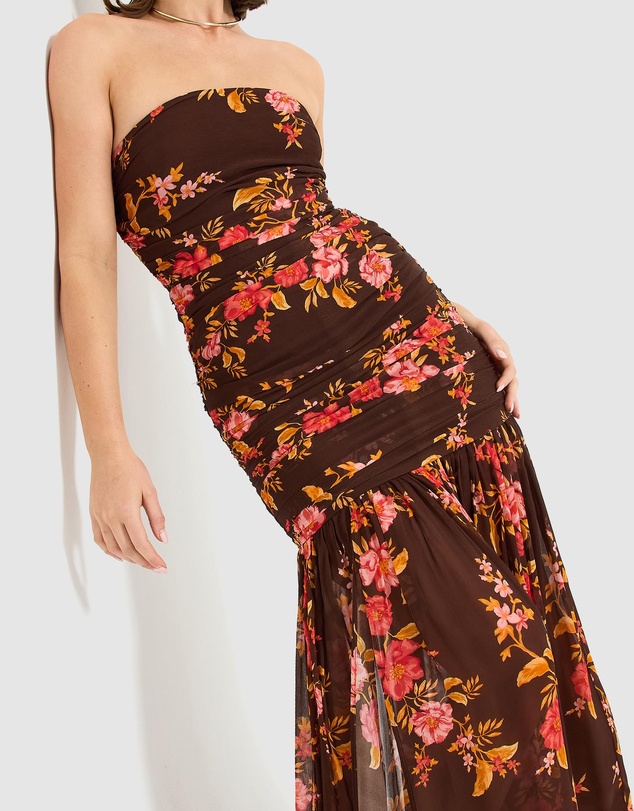 Pasduchas - Wren Strapless Maxi Dress