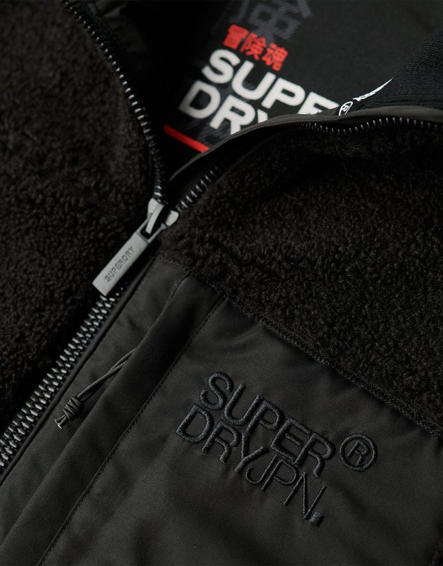 Superdry - Relaxed Fleece Trekker Jacket