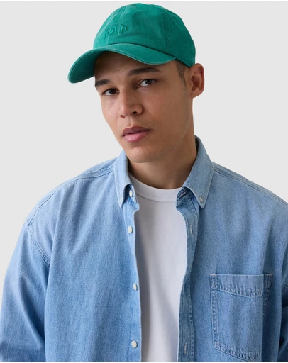 GAP - Washed Logo Baseball Hat