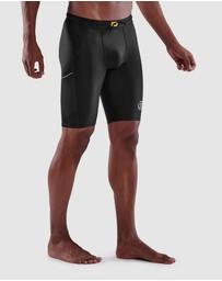 SKINS - SKINS Compression Men's Series-3 Running/Gym Half Tight Black