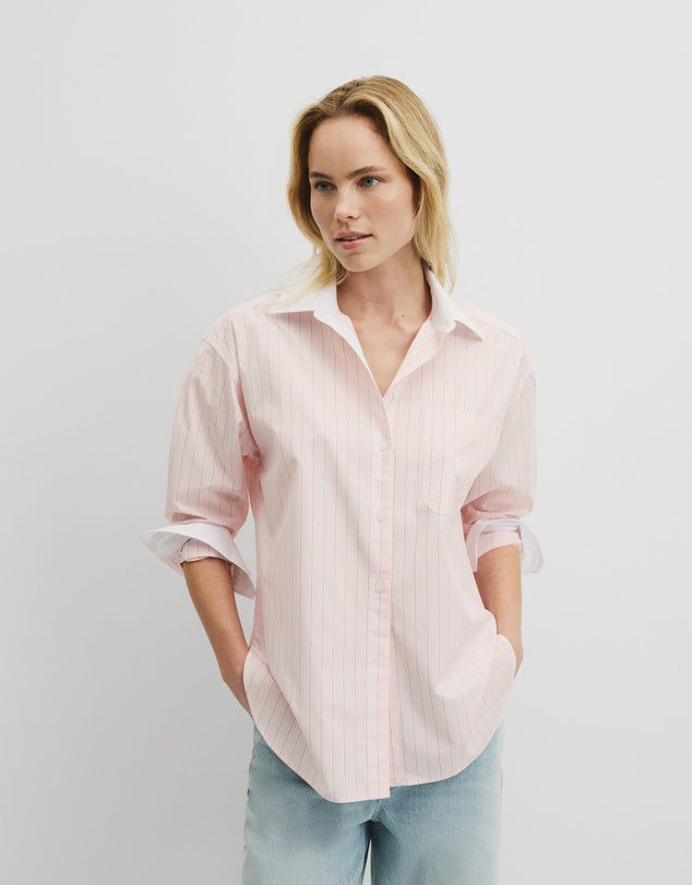 Country Road - Stripe Poplin Shirt