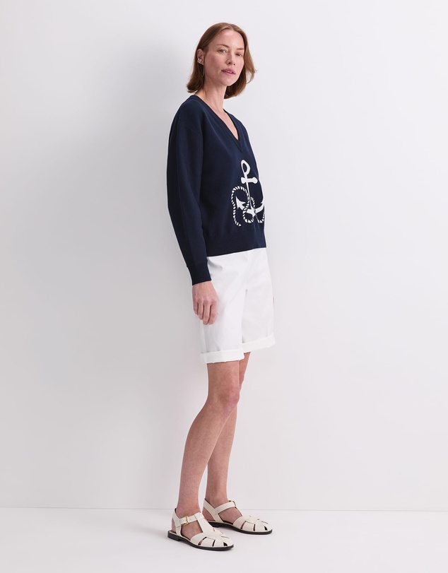 Sportscraft - Anchor Jacquard Sweater