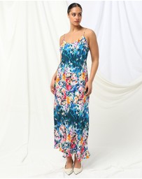 KACHEL - Melody Slip Maxi Dress
