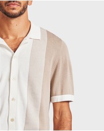 Academy Brand - Jackson Stripe Knit SS Shirt