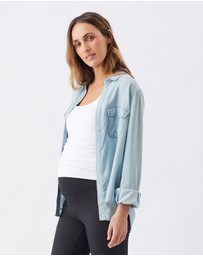 Ripe Maternity - Bec Chambray Shirt