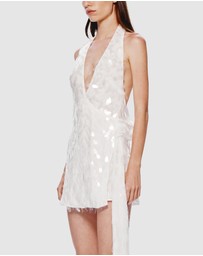 MISHA - Sapphire Sequin Mini Dress