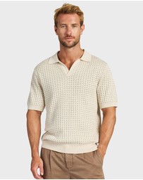 Academy Brand - Sanders Knit Polo