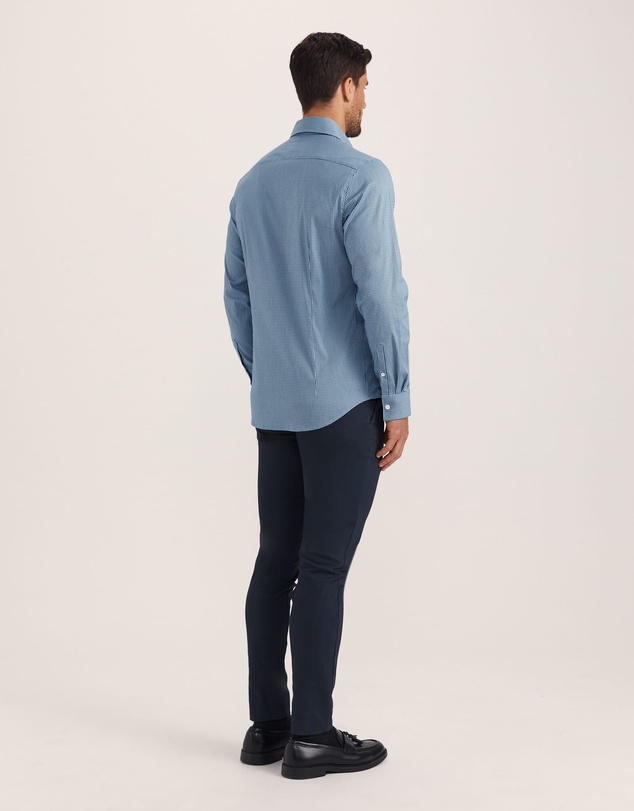 SABA - Lucian Long Sleeve Stretch Check Shirt