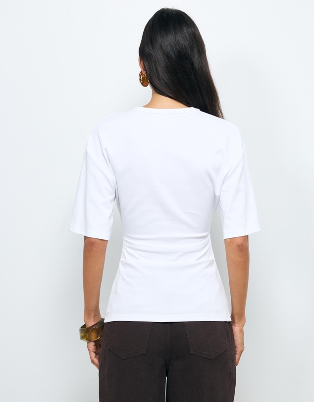AERE - Mara Gathered Waist Top