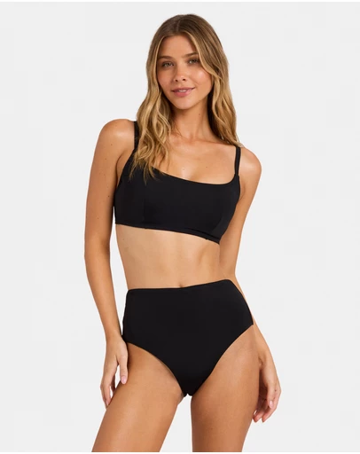 Billabong - Womens Sol Searcher Hi Retro Full Bikini Bottom