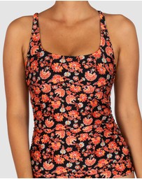 Baku Swimwear - Flamenco D-E Cup Ruched Underwire Singlet Top