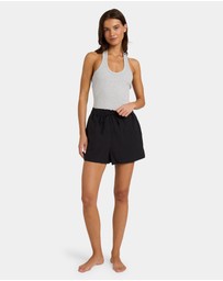 Roxy - Womens Place To Be Linen Shorts