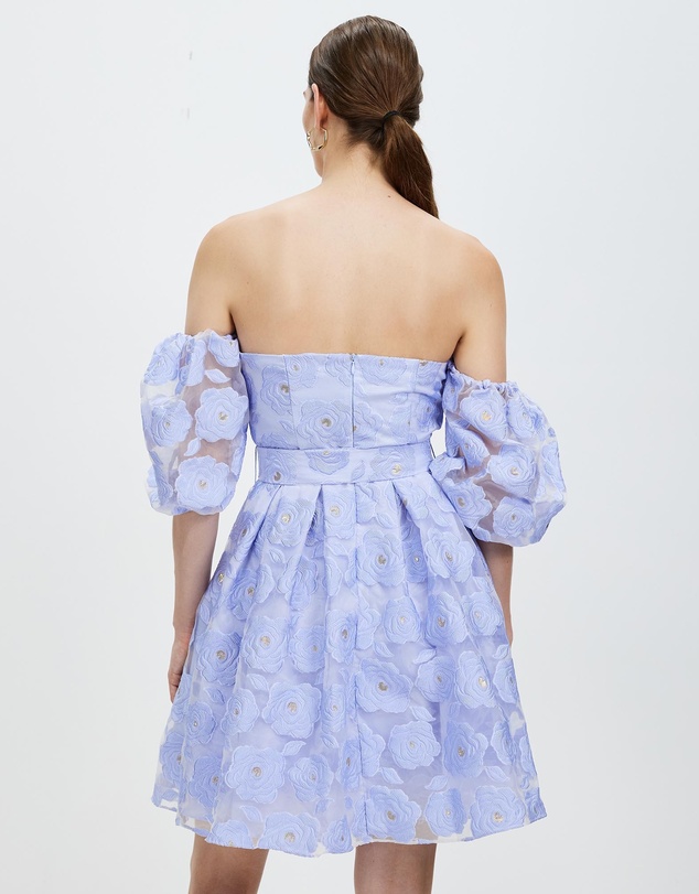 Romance by Honey and Beau - Selena Puff Sleeve Dress