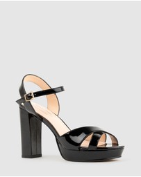 Edward Meller - RENATA100 Crossover Platform Sandal