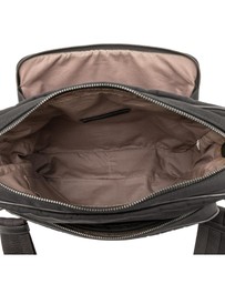 Pre-Loved by Azura Reborn - Pre-Loved Nappa Intrecciato Trimmed Canvas Messenger Bag