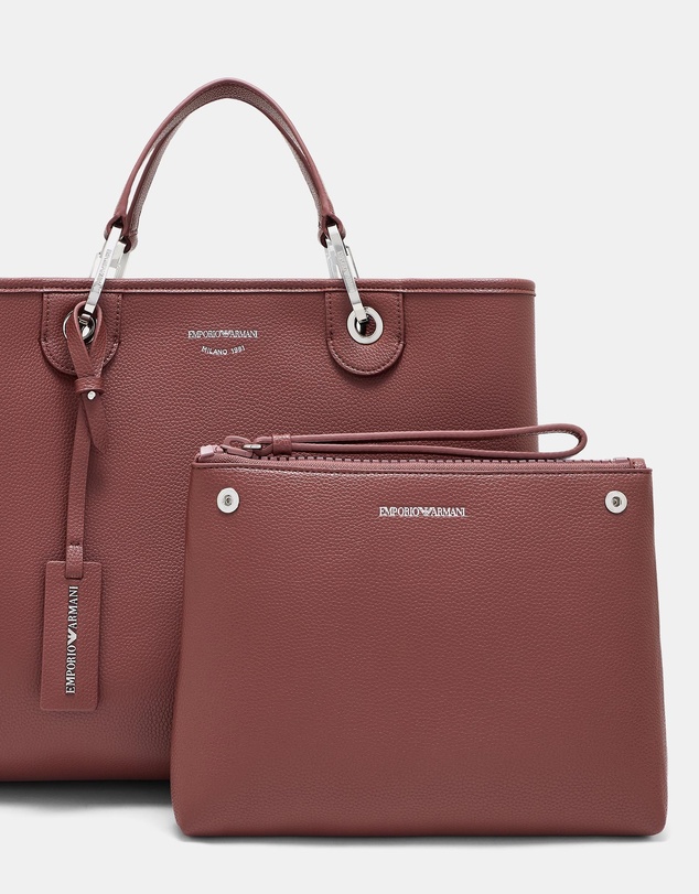 Emporio Armani - Simil Cervo Shopping M Bag