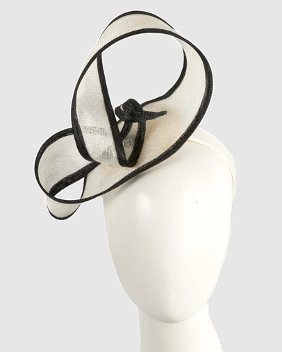 Max Alexander - Tall Sinamay Fascinator Headband