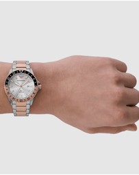 Emporio Armani - Two Tone Analogue Watch