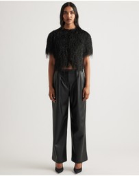 Decjuba - Kenzie Fluffy Lurex Cardigan