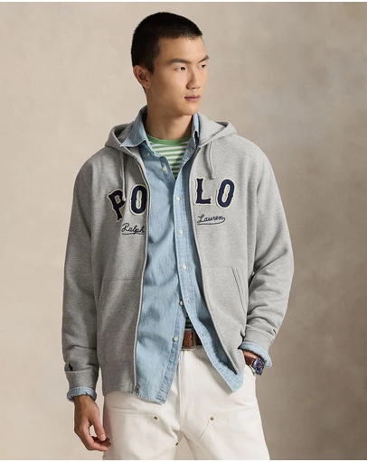 Polo Ralph Lauren - RL Fleece Western-Logo Hoodie - ICONIC EXCLUSIVE