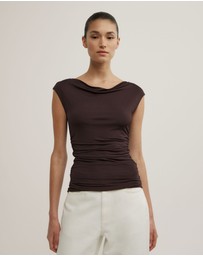 Witchery - Draped Jersey T-shirt