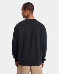 Quiksilver - Mens Mercury Trident Crew Neck