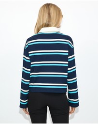 Dazie - Maya Long Sleeve Polo
