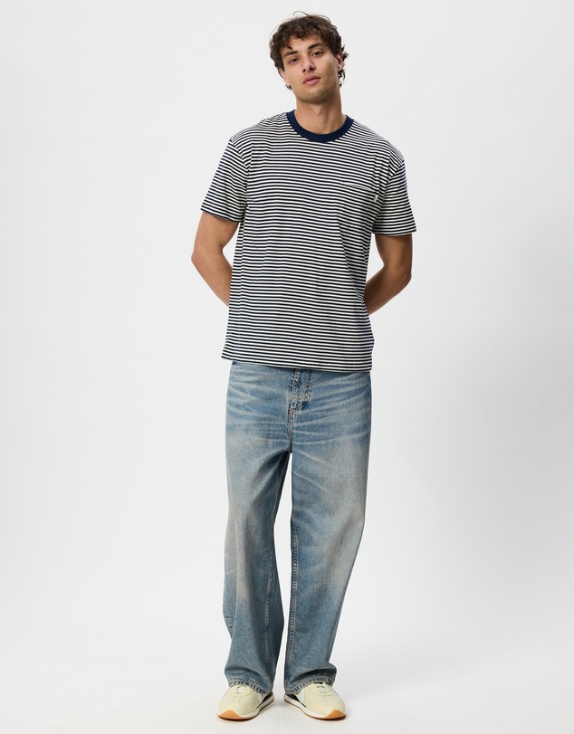 S Double - Stripe Pocket T-Shirt