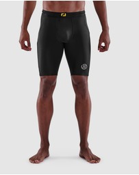 SKINS - SKINS Compression Men's Series-3 Running/Gym Half Tight Black