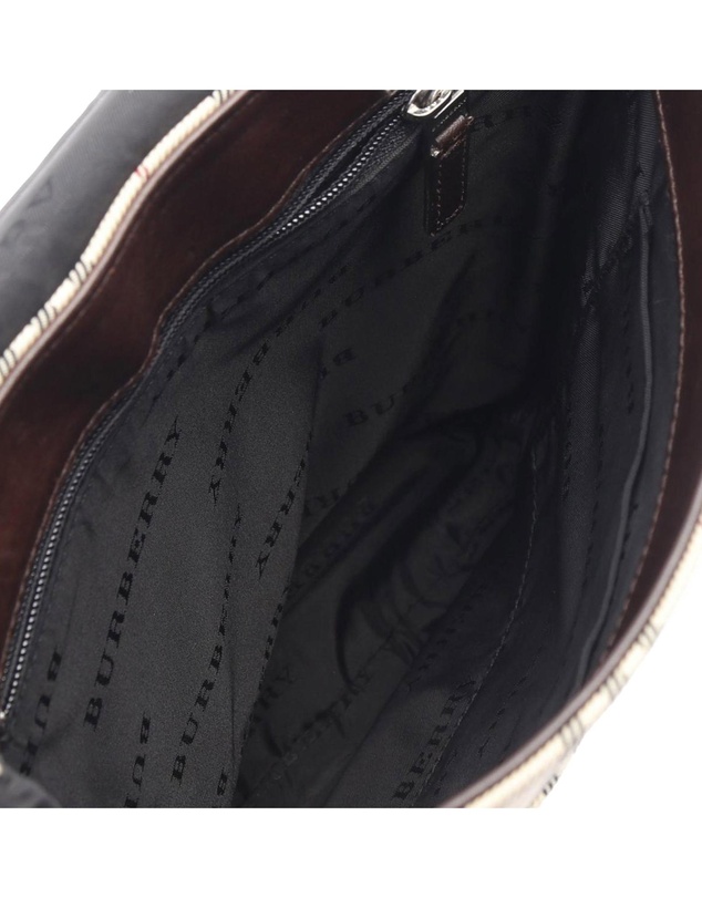 Pre-Loved by Azura Reborn - Pre-Loved Nova Check Coated Canvas Crossbody