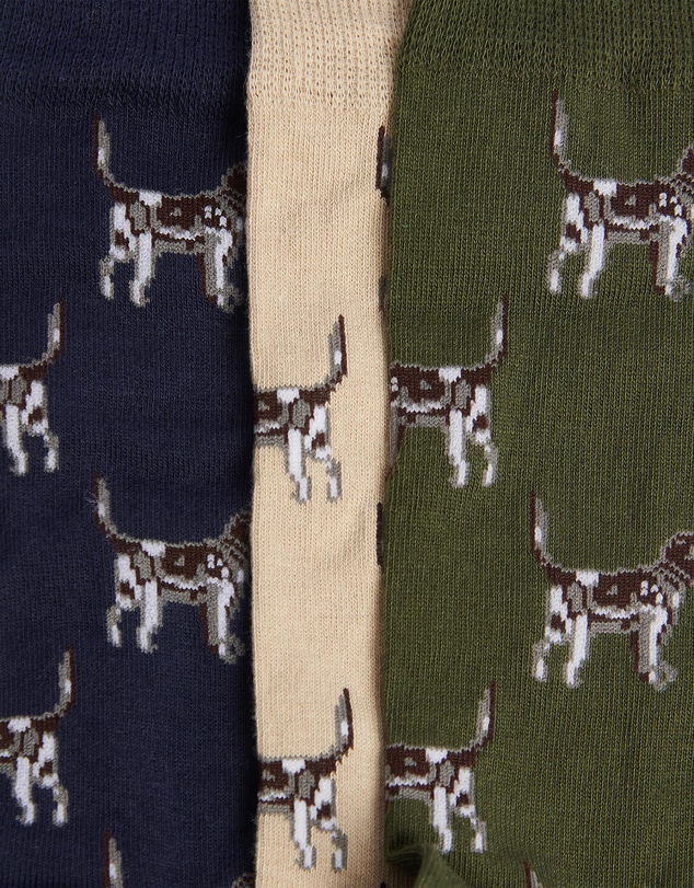 Barbour - Barbour Pointer Dog Socks Gift Box