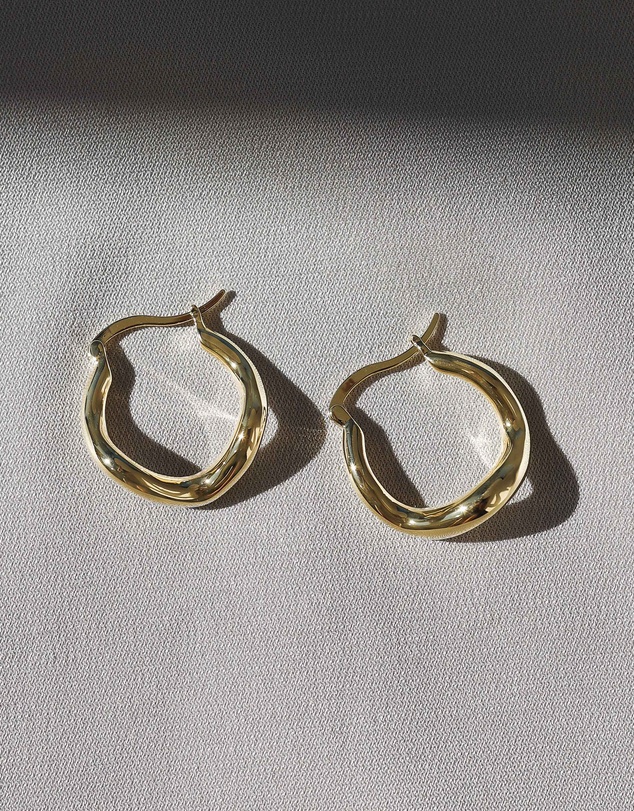SAINT VALENTINE - Wabi Sabi Hoops - Gold
