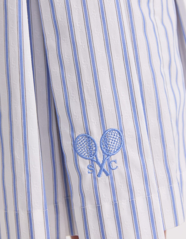 Sportscraft - Logo Stripe Tennis Skirt