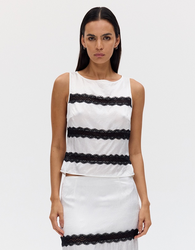 Third Form - Sevin Lace Panelled Top