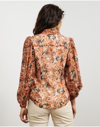 Sofia Irina - Balloon Sleeve Blouse