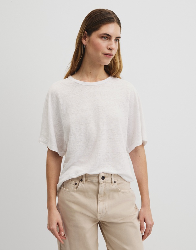 Country Road - Linen Dolman T-shirt