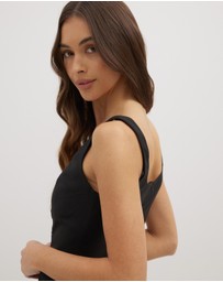 Dazie - Bossy Babe Scoop Neck Top