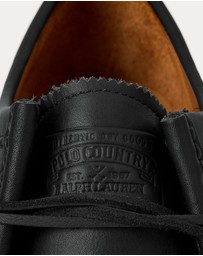 Polo Ralph Lauren - Jett Lug-Sole Leather Moc-Toe Shoes - Men's