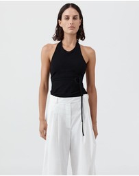 St. Agni - Soft Jersey Halter Top