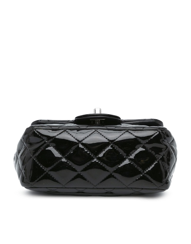 Pre-Loved by Azura Reborn - Pre-Loved Mini Square Classic Patent Single Flap