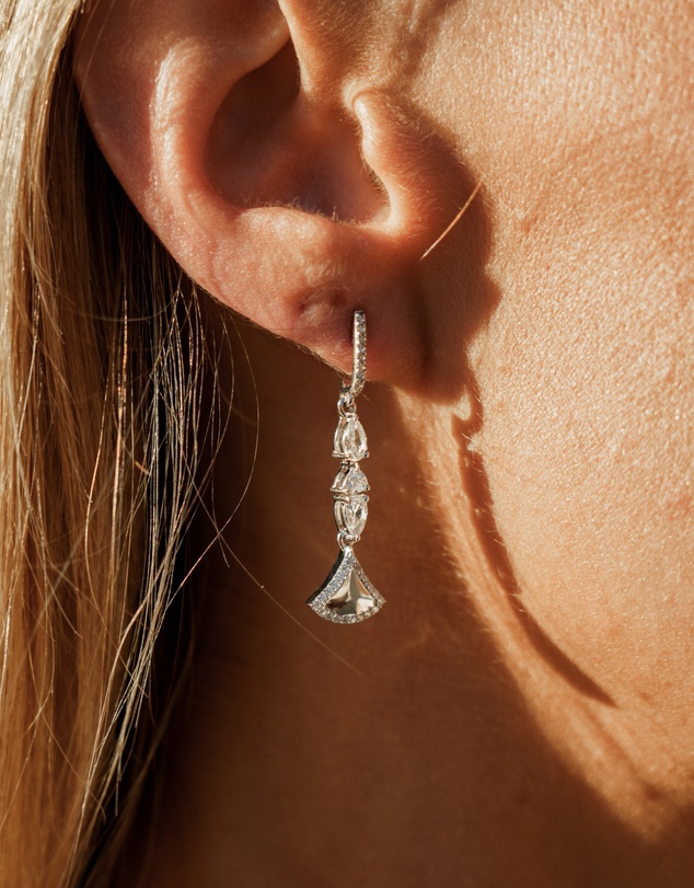 Georgini - Georgini Chic Noel Fantasy Earrings Silver