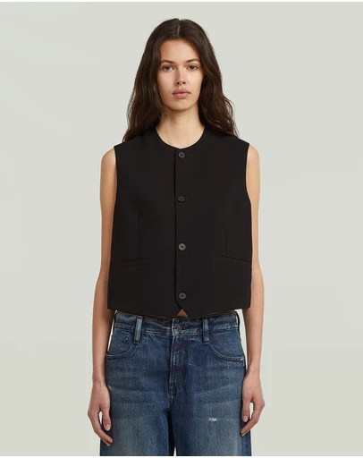 G-Star - Waistcoat Top