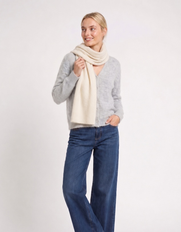 SILK MAGNOLIA - Cashmere Scarf