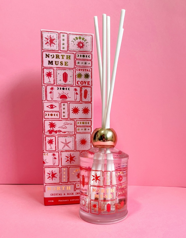 North Muse - Crystal Cove Mystic Rose Diffuser