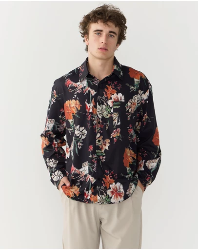Justin Cassin - Sayer Flower Shirt